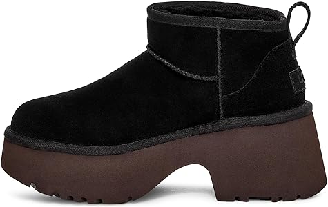 UGG-Kids' Classic Ultra MINI NEW HEIGHTS-1157732K-BLK-04 : Amazon